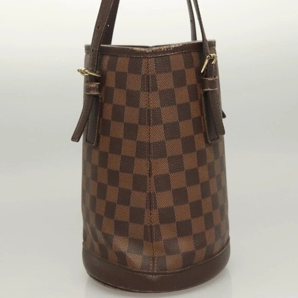 LOUIS VUITTON Damier Ebene Marais Shoulder Bag - Picture 4 of 16